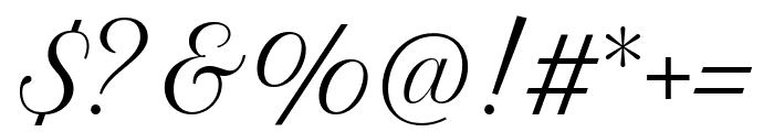 Petit Formal Script regular Font OTHER CHARS