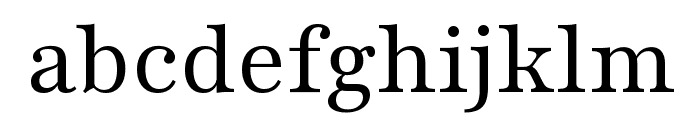 Playfair 300 Font LOWERCASE