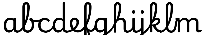 Playwrite AR Regular Font LOWERCASE