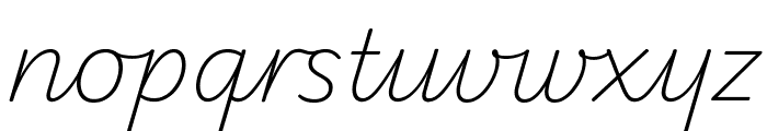 Playwrite AU NSW 100 Font LOWERCASE