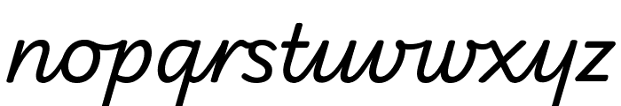 Playwrite AU NSW Regular Font LOWERCASE