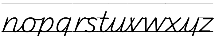 Playwrite AU TAS Guides Regular Font LOWERCASE