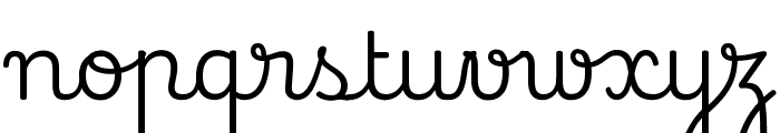 Playwrite BE WAL 300 Font LOWERCASE