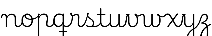 Playwrite BR 200 Font LOWERCASE