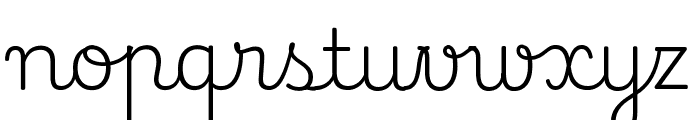 Playwrite ES 200 Font LOWERCASE