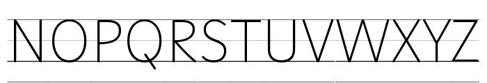Playwrite ES Guides Regular Font UPPERCASE