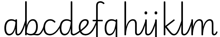 Playwrite FR Moderne 200 Font LOWERCASE