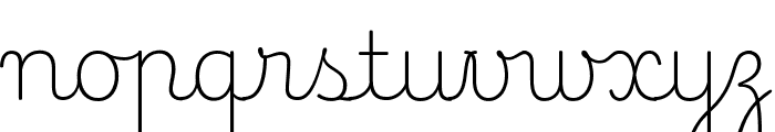 Playwrite FR Trad 100 Font LOWERCASE