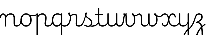 Playwrite FR Trad 200 Font LOWERCASE