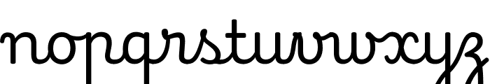 Playwrite FR Trad Regular Font LOWERCASE