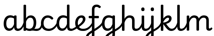 Playwrite GB J Regular Font LOWERCASE