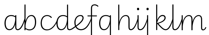 Playwrite GB S 100 Font LOWERCASE