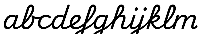 Playwrite HR Regular Font LOWERCASE