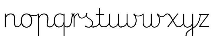 Playwrite HU 100 Font LOWERCASE