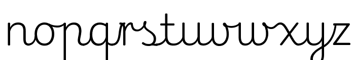 Playwrite HU 200 Font LOWERCASE