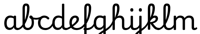 Playwrite HU Regular Font LOWERCASE