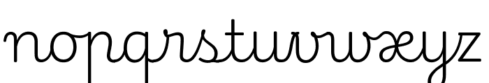 Playwrite IT Trad 200 Font LOWERCASE