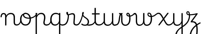 Playwrite PT 200 Font LOWERCASE