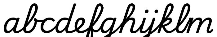 Playwrite SK Regular Font LOWERCASE