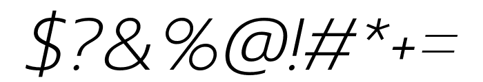 Prompt 200italic Font OTHER CHARS