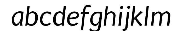 Puritan italic Font LOWERCASE