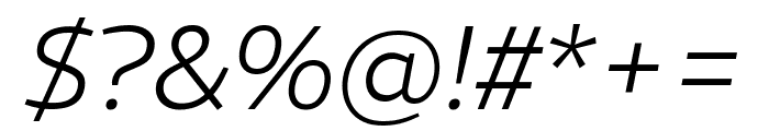 REM 200italic Font OTHER CHARS