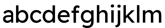 Readex Pro Regular Font LOWERCASE