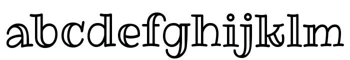 Ribeye Marrow regular Font LOWERCASE