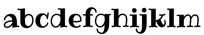 Ribeye regular Font LOWERCASE