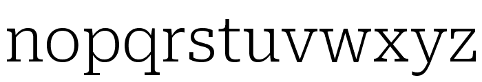 Roboto Serif 200 Font LOWERCASE