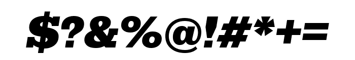 Rokkitt 900italic Font OTHER CHARS