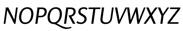 Rosario italic Font UPPERCASE