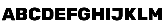 Rubik 800 Font UPPERCASE