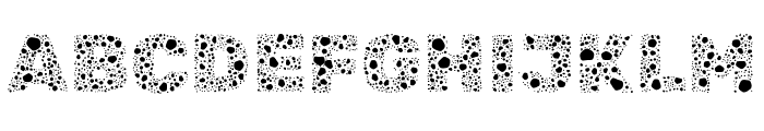 Rubik Microbe Regular Font UPPERCASE