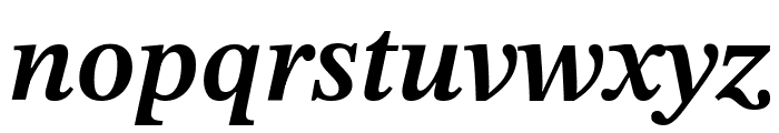 STIX Two Text 600italic Font LOWERCASE