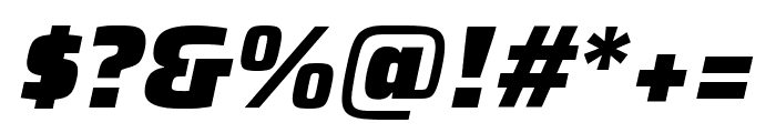 Saira 900italic Font OTHER CHARS