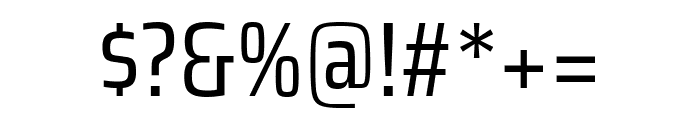 Saira Condensed regular Font OTHER CHARS