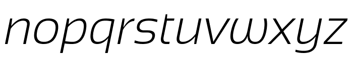 Sansation 300italic Font LOWERCASE