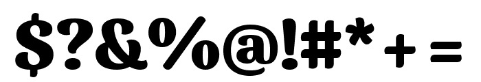 Sansita 800 Font OTHER CHARS