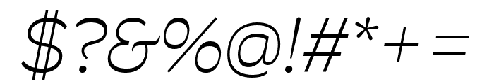 Savate 200italic Font OTHER CHARS