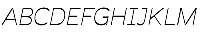 Savate 200italic Font UPPERCASE