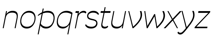 Savate 200italic Font LOWERCASE