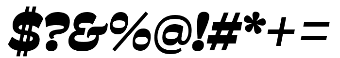 Savate 800italic Font OTHER CHARS