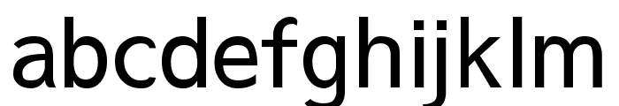 Sawarabi Gothic regular Font LOWERCASE