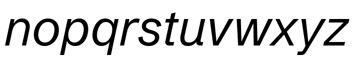 Schibsted Grotesk Italic Font LOWERCASE