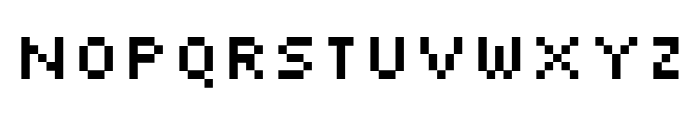 Silkscreen Regular Font LOWERCASE