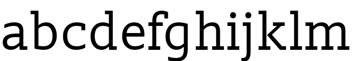 Slabo 13px regular Font LOWERCASE