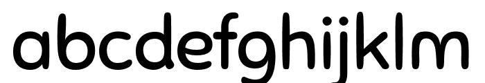 Sniglet regular Font LOWERCASE
