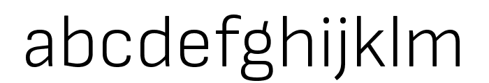 Sofia Sans 300 Font LOWERCASE