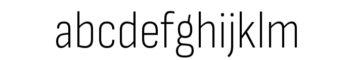 Sofia Sans Condensed 200 Font LOWERCASE